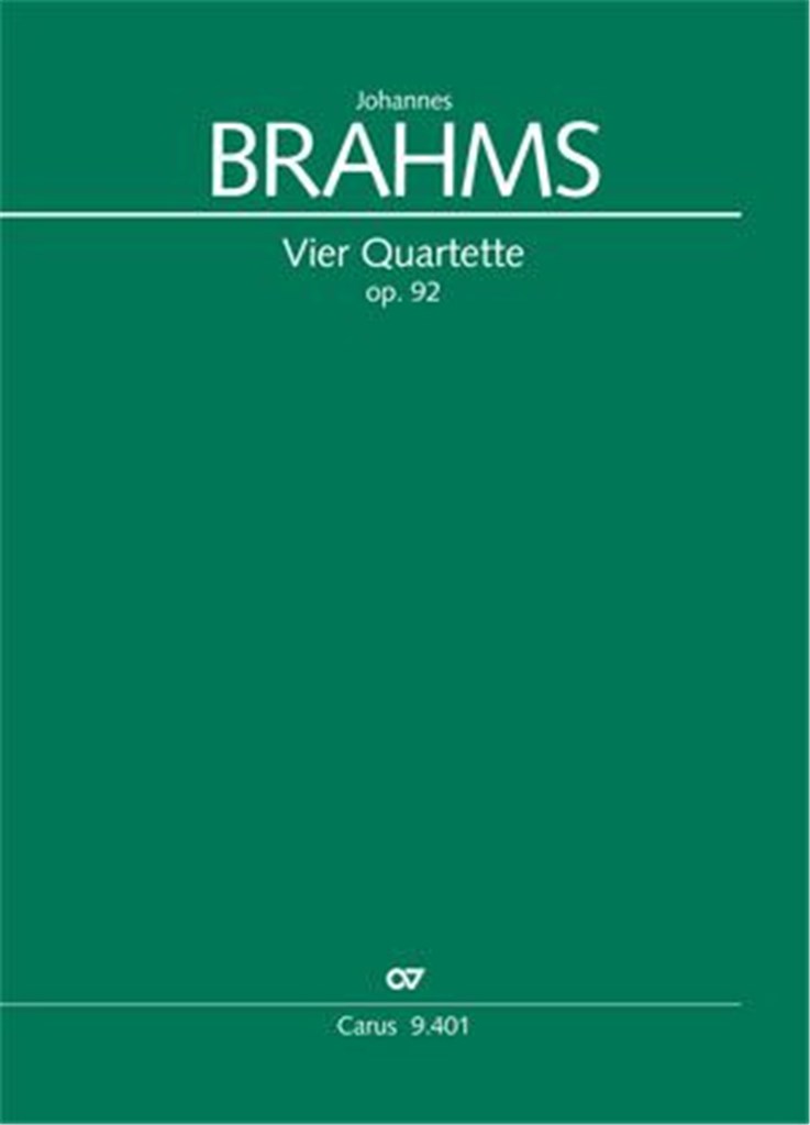 Four Quartets op. 92